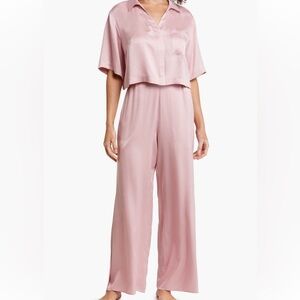 Lunya Washable Silk High Rise Pant Set